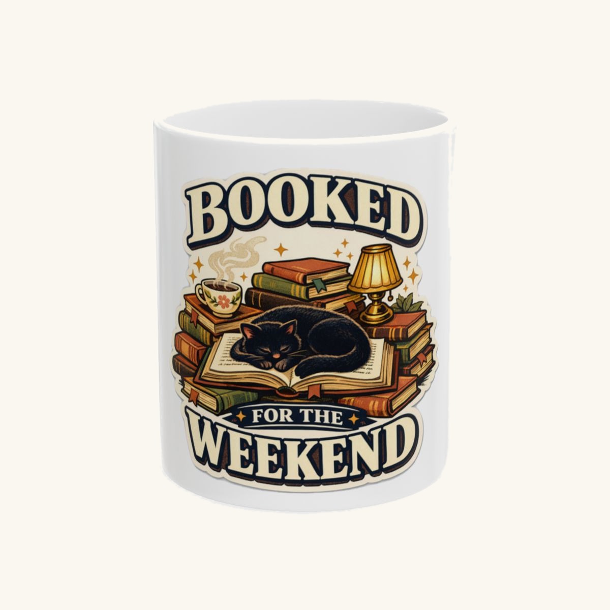 Booked For The Weekend Tee Mug
