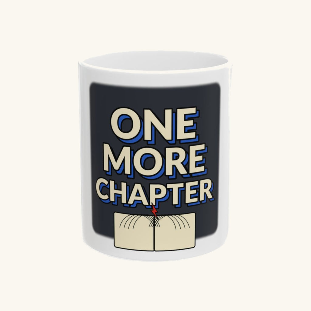 One More Chapter Book Lover T-Shirt Mug