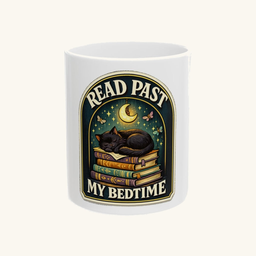 Read Past My Bedtime Tee Mug
