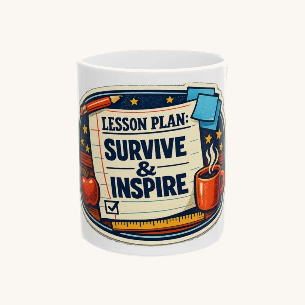 Lesson Plan: Survive & Inspire Tee Mug