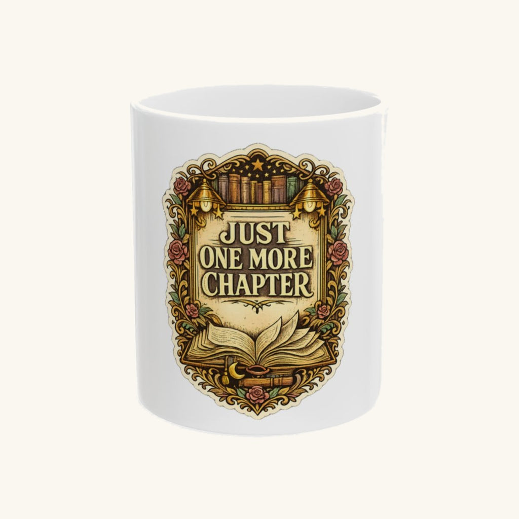 Just One More Chapter Tee Mug