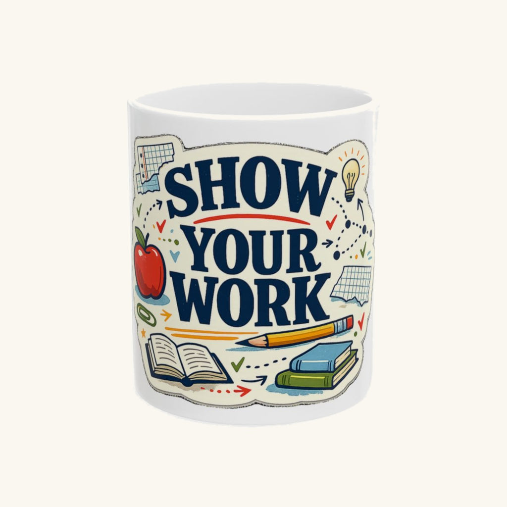 Show Your Work Tee Mug