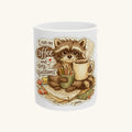 I Run On Coffee And Tiny Questions Tee Mug