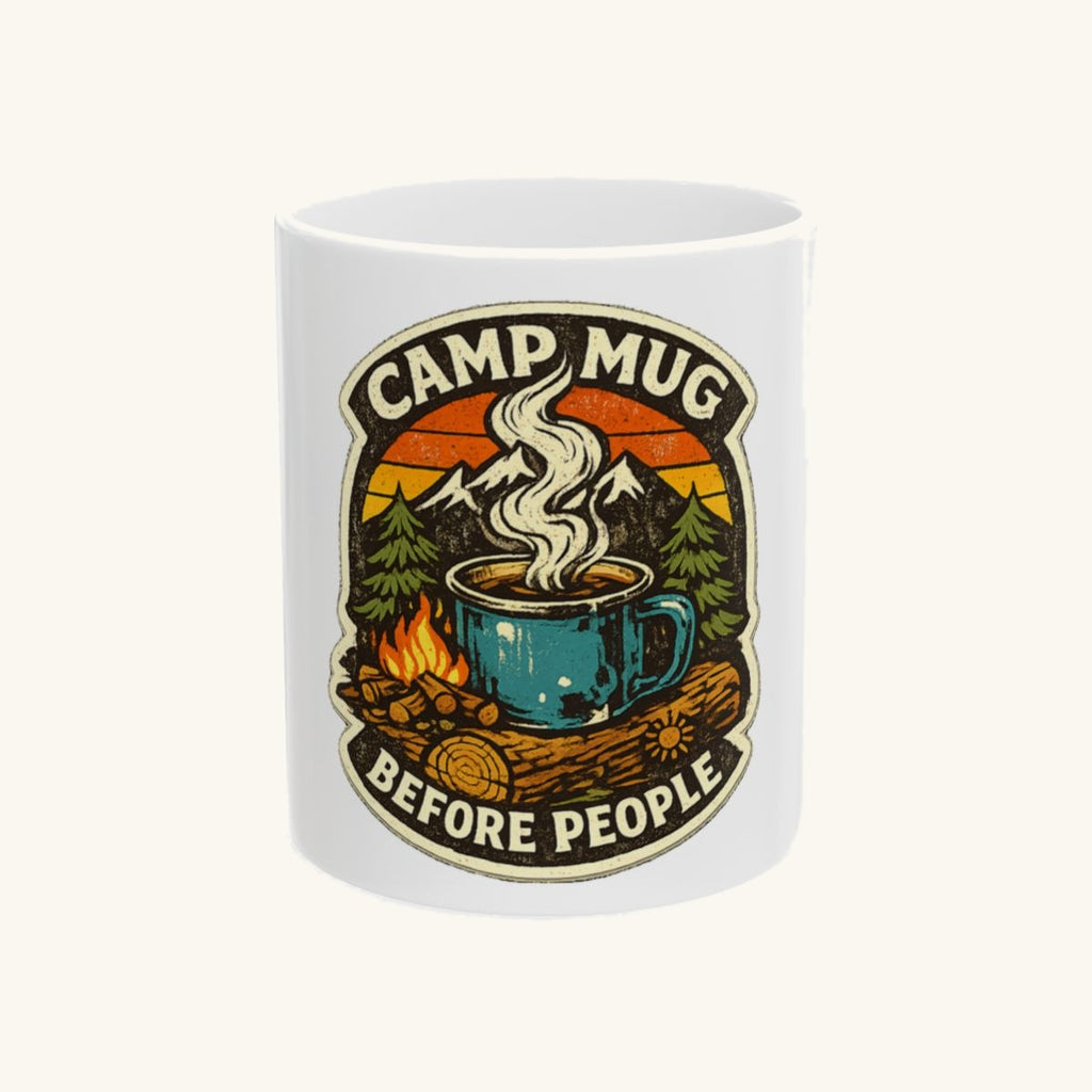 Camp Mug Before People Tee Mug