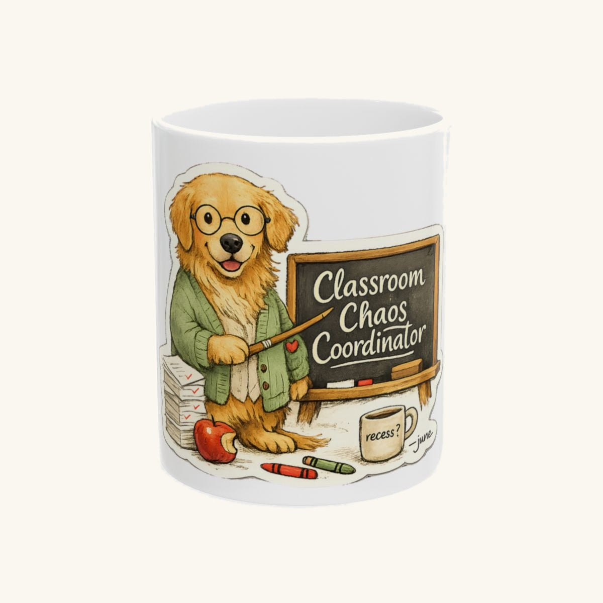 Classroom Chaos Coordinator Tee Mug