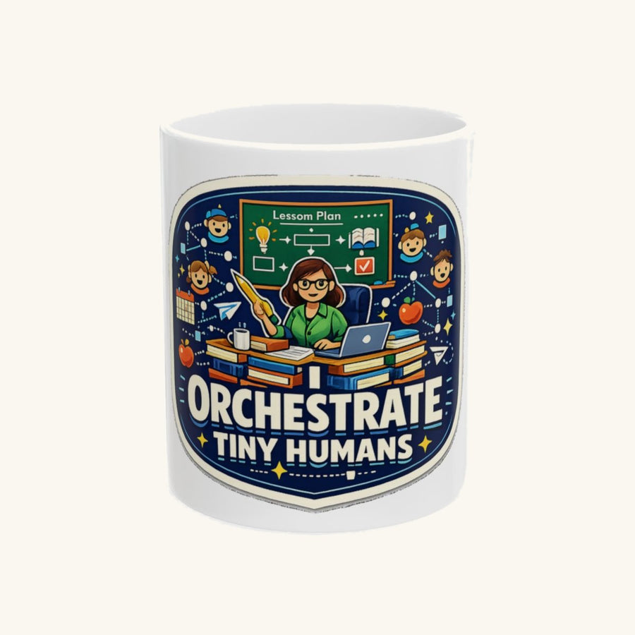 I Orchestrate Tiny Humans Mug