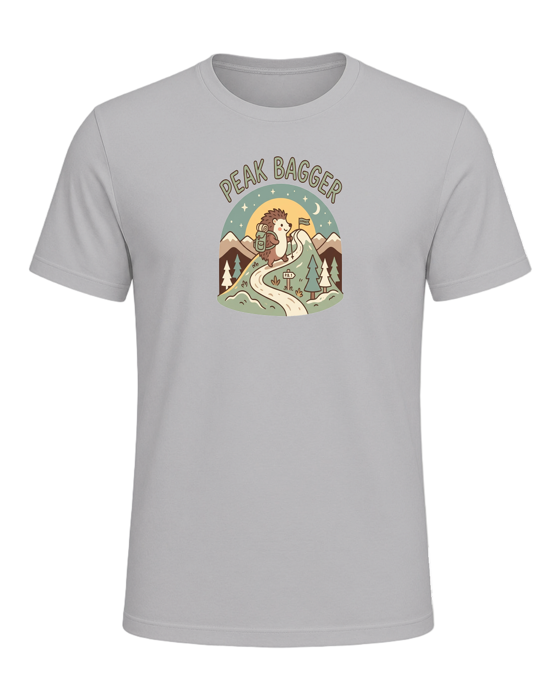 PEAK BAGGER — Athletic Heather