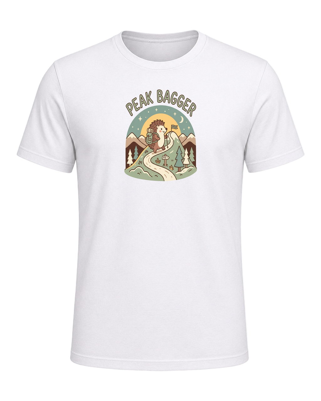 PEAK BAGGER — White