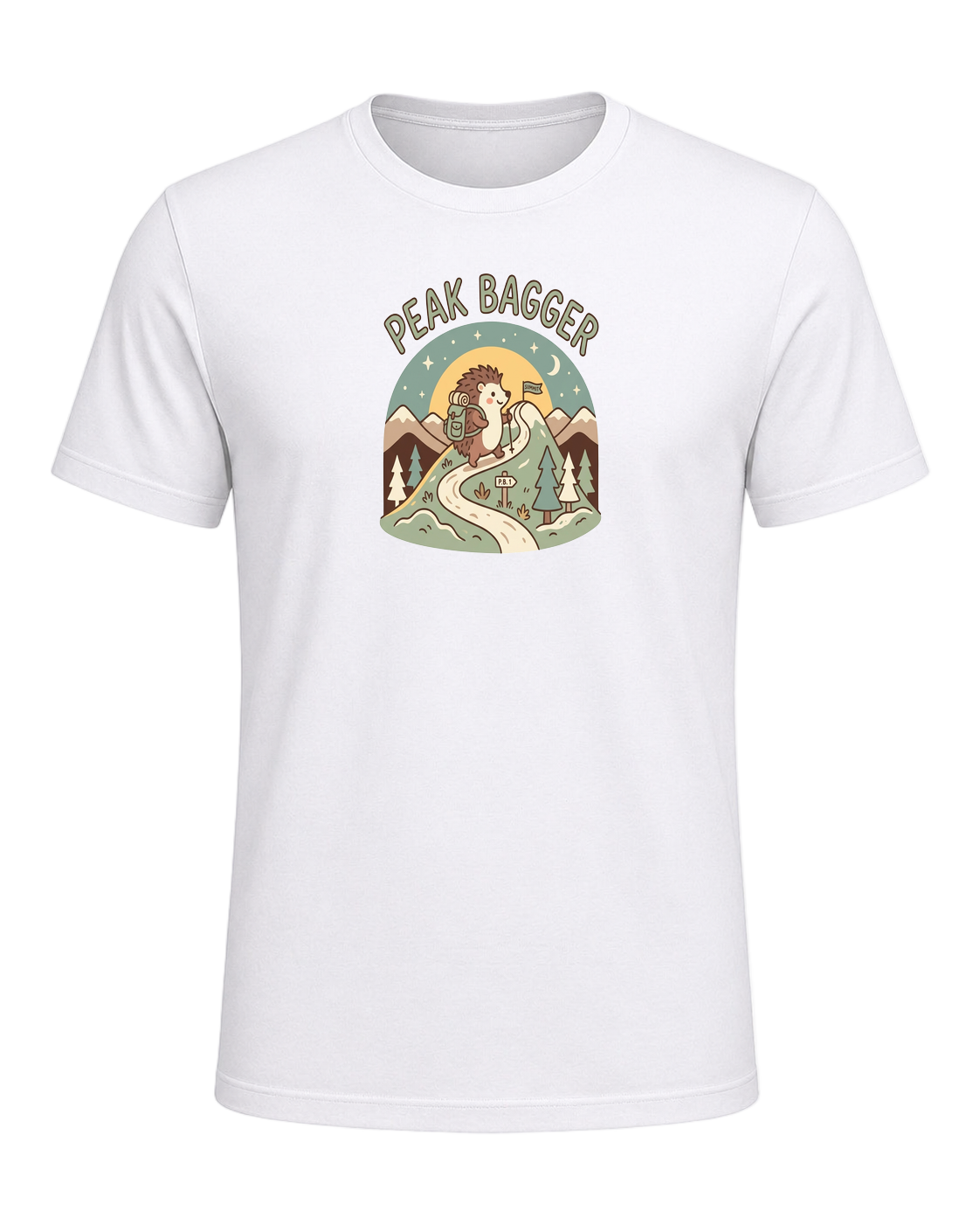 PEAK BAGGER — White