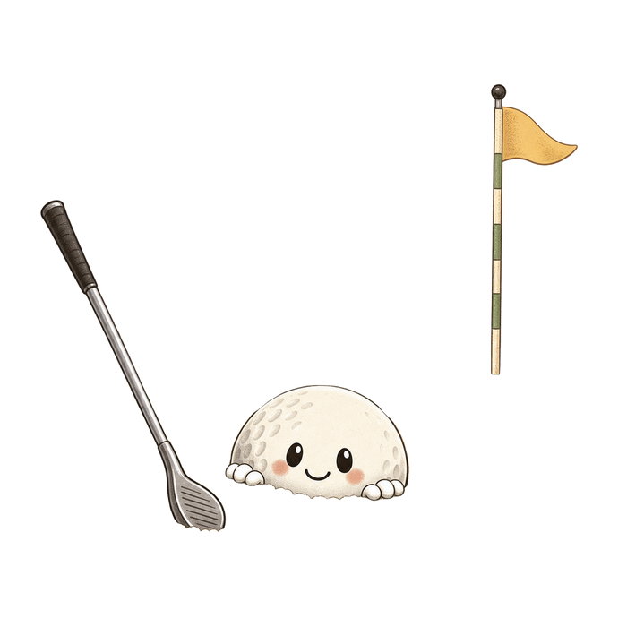 Just the Tip (Out of the Bunker) - Cozy Golf Tee