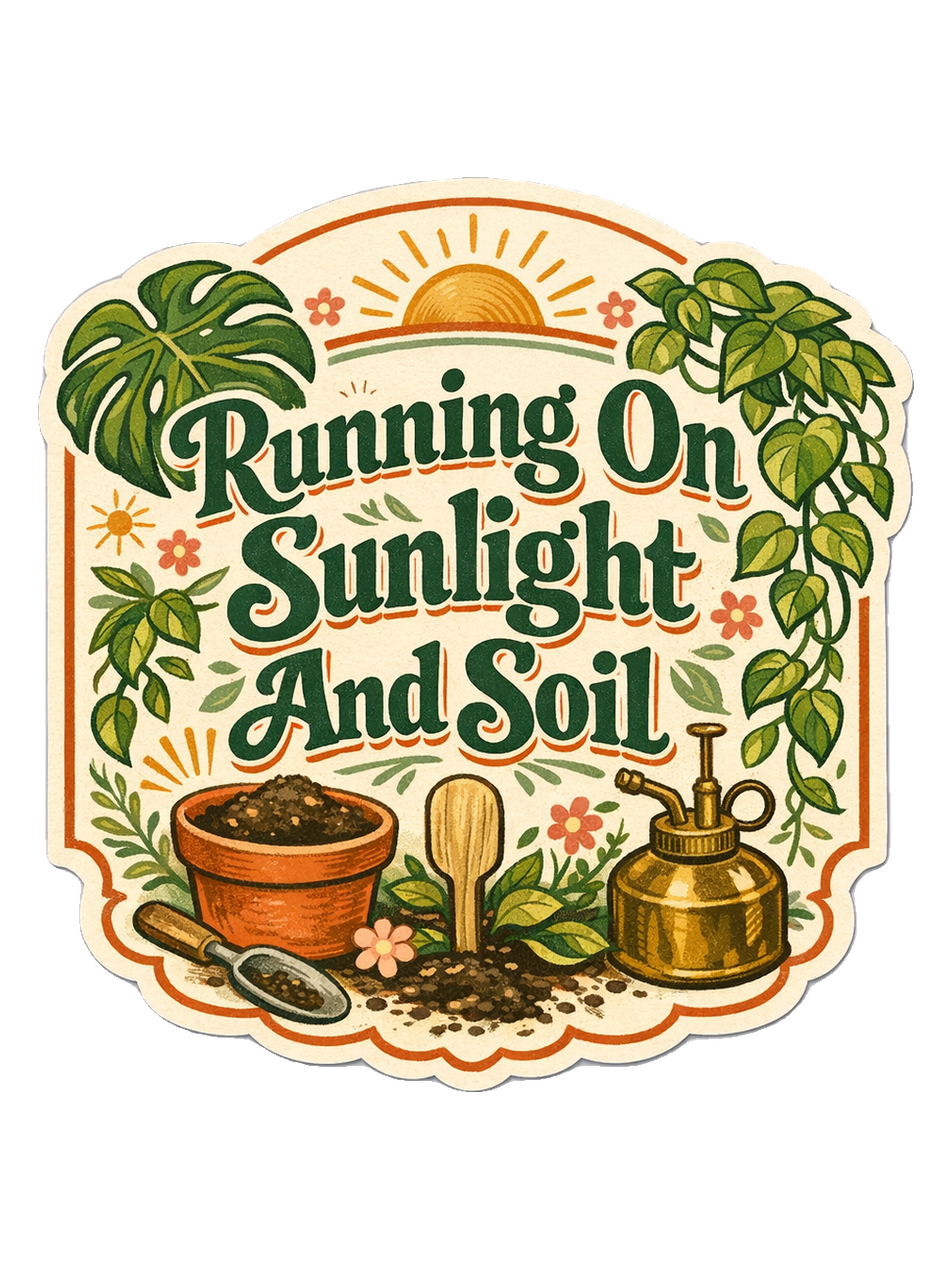 Running On Sunlight And Soil Tee