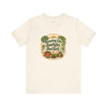 Garden Lover T-Shirt — Running on Sunlight and Soil — plant mom t-shirt design by Margaux
