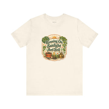Garden Lover T-Shirt — Running on Sunlight and Soil