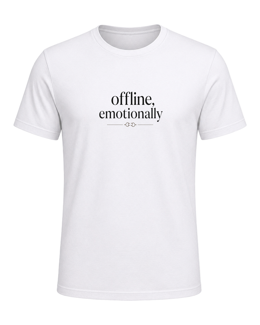 offline, emotionally — White
