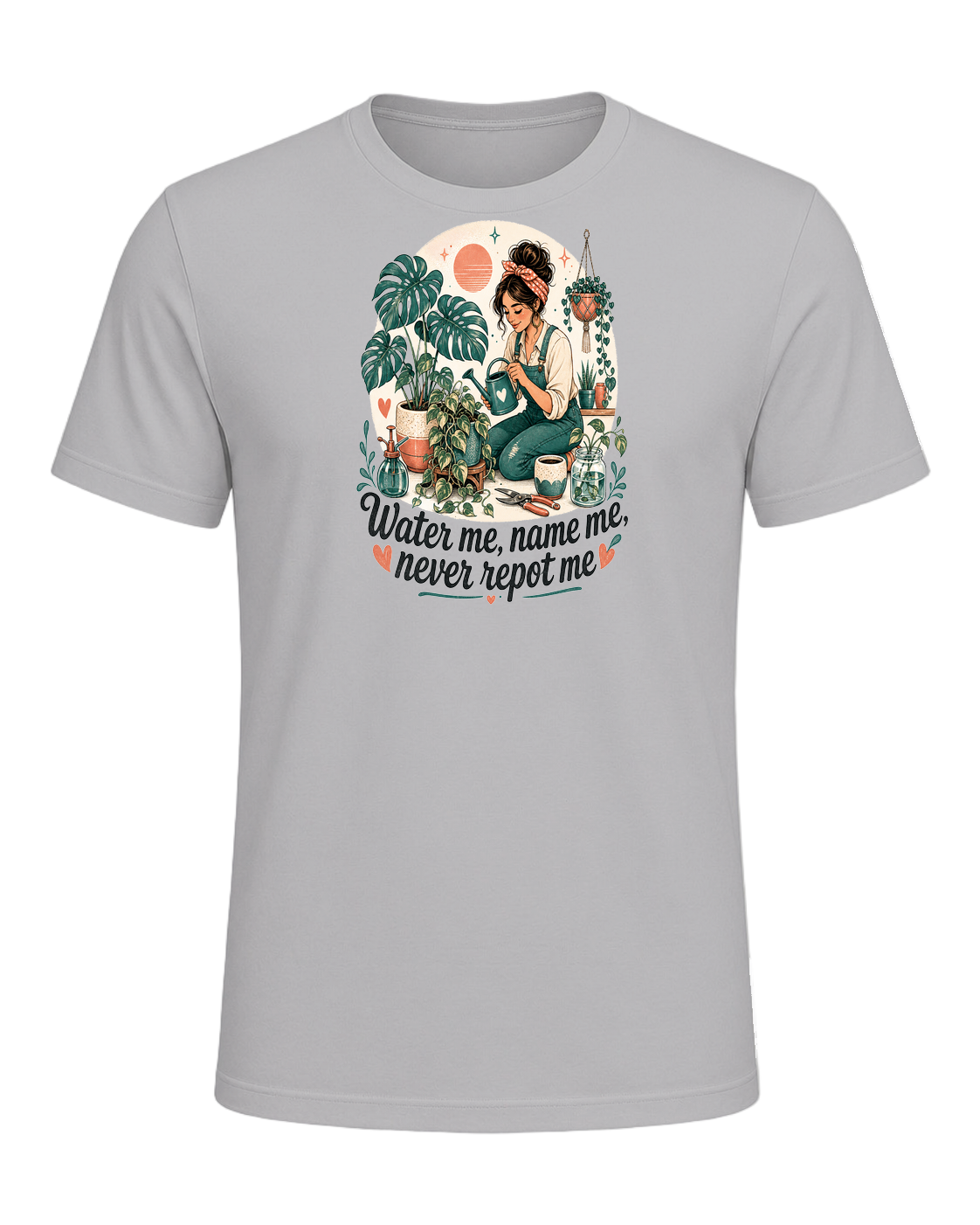 Water me, name me, never repot me — Athletic Heather