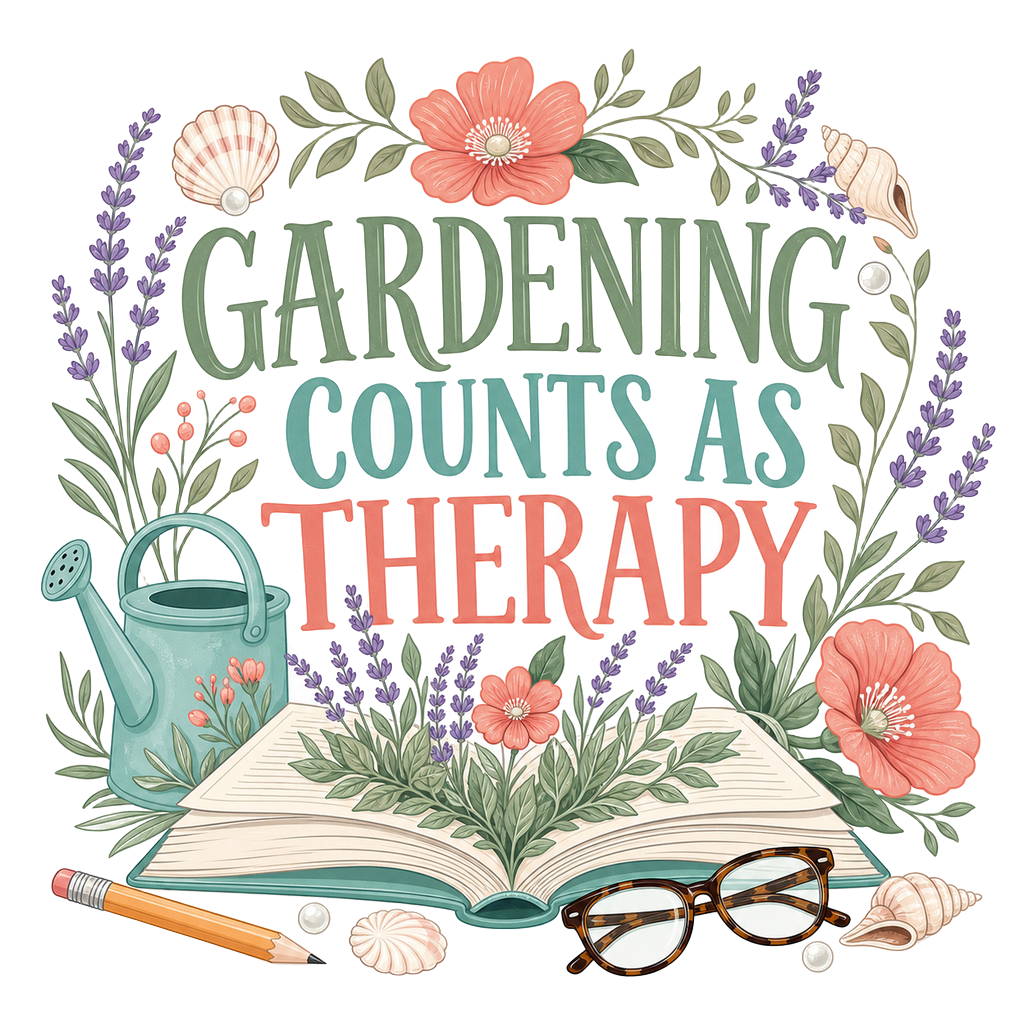 GARDENING COUNTS AS THERAPY