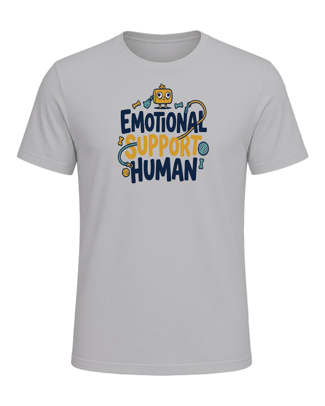 EMOTIONAL SUPPORT HUMAN — Athletic Heather