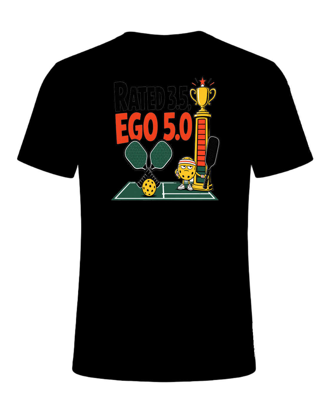 RATED 3.5, EGO 5.0 — Black