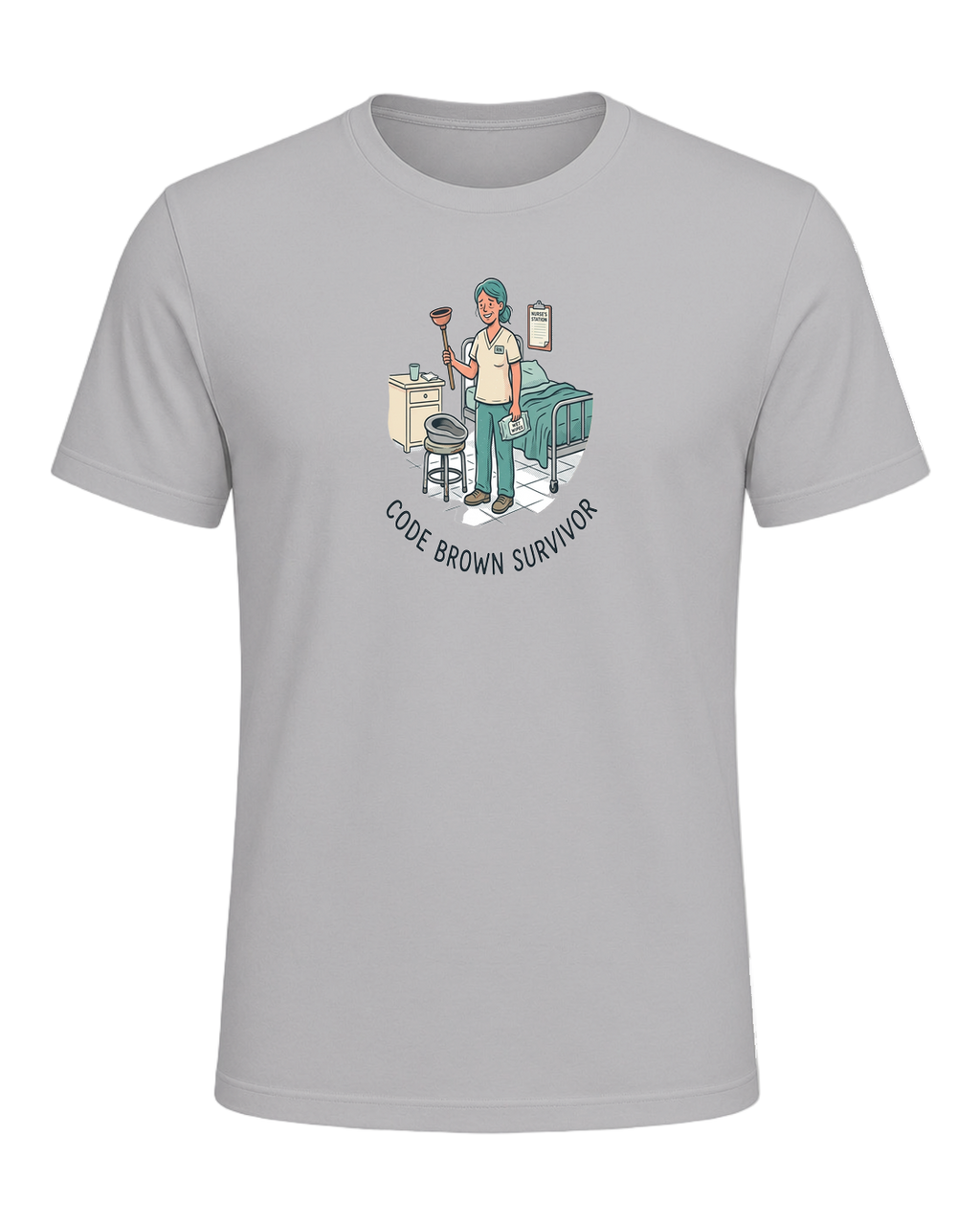 CODE BROWN SURVIVOR — Athletic Heather