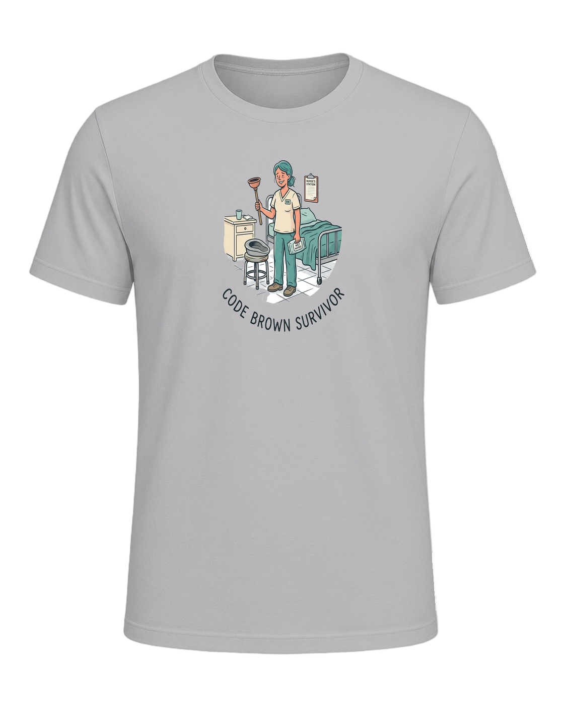 CODE BROWN SURVIVOR — Athletic Heather