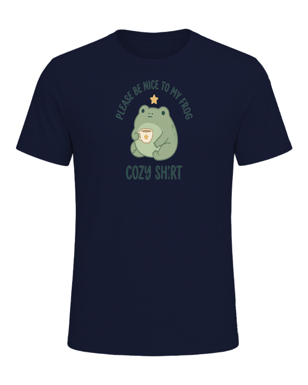 Please Be Nice To My Frog — Navy
