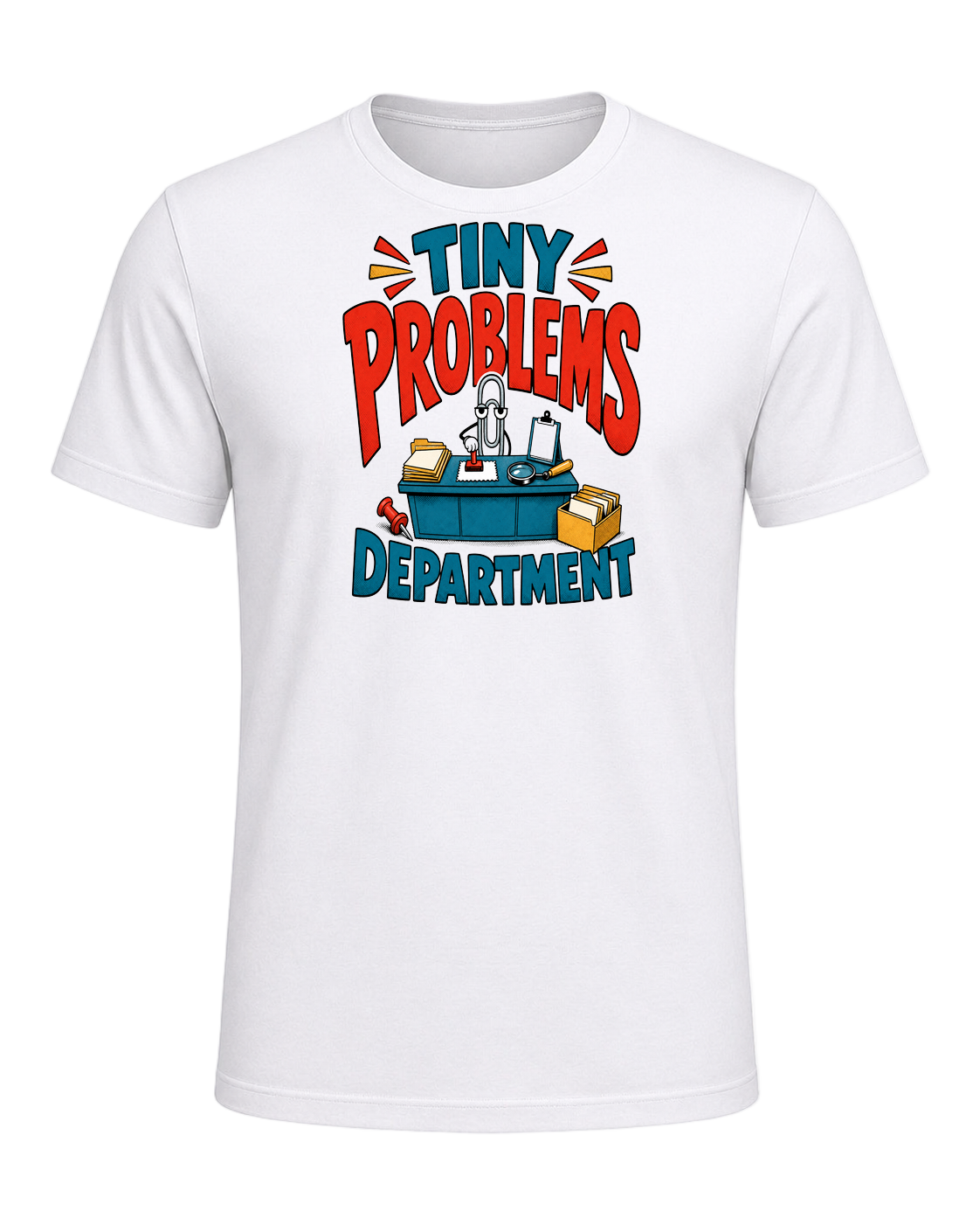 TINY PROBLEMS DEPARTMENT — White