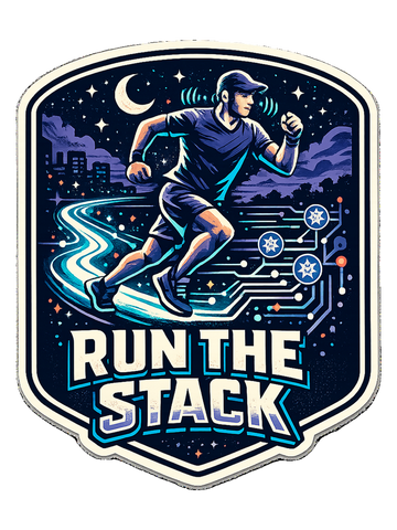 Trail Runner T-Shirt — Run the Stack