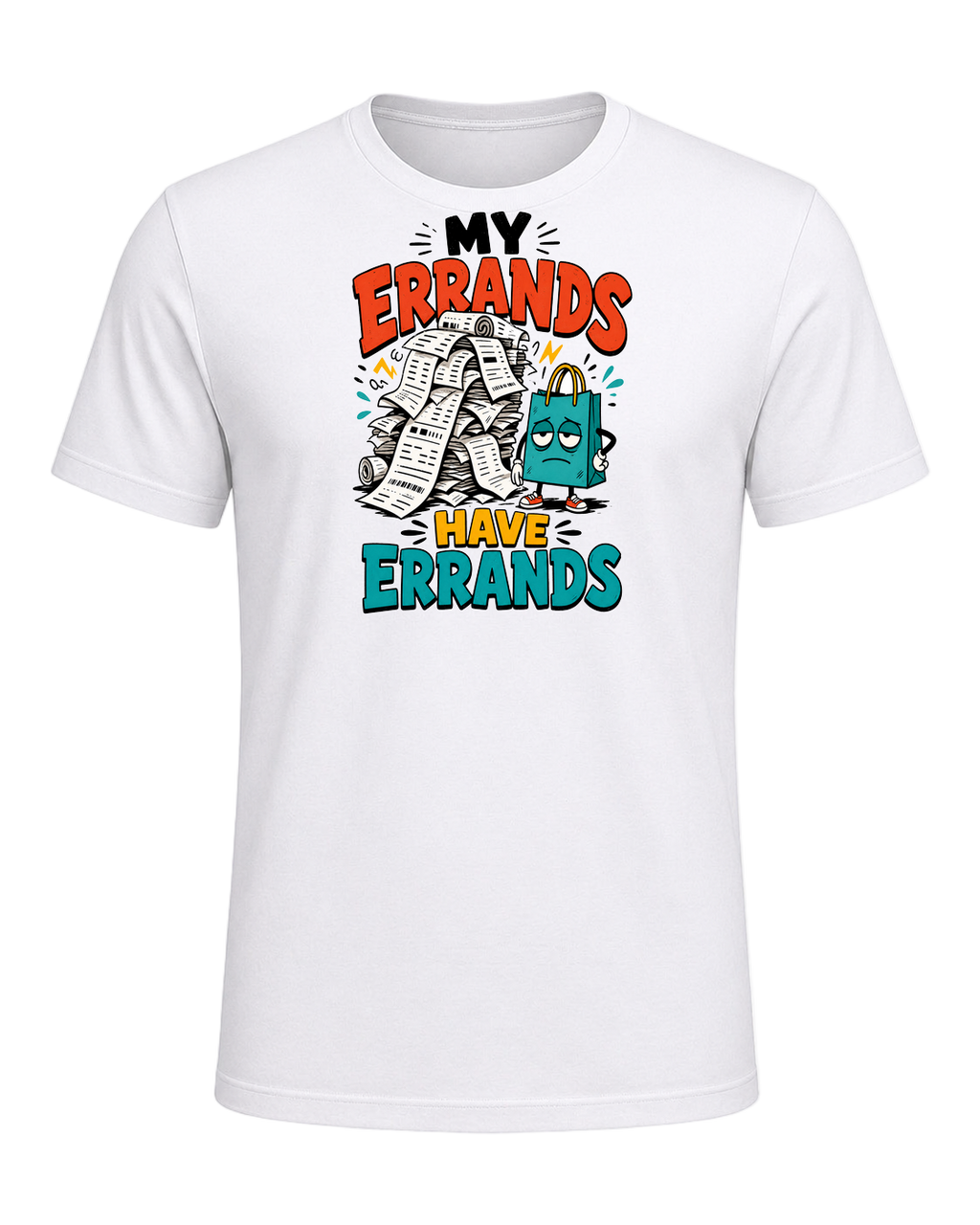 My Errands Have Errands — White