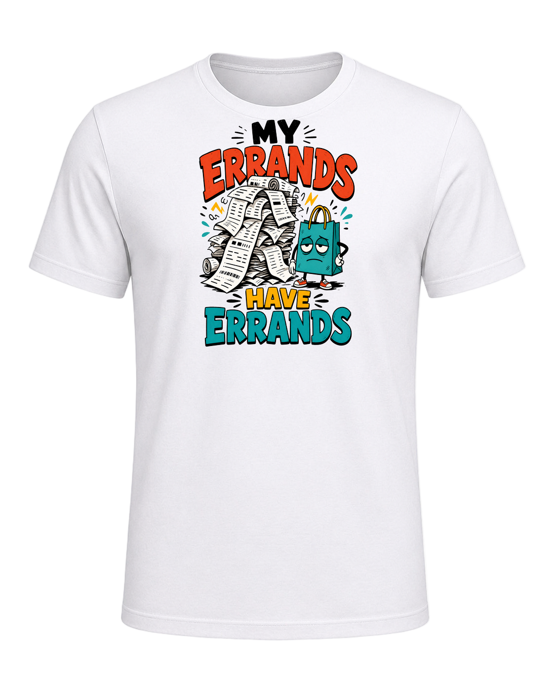 My Errands Have Errands — White