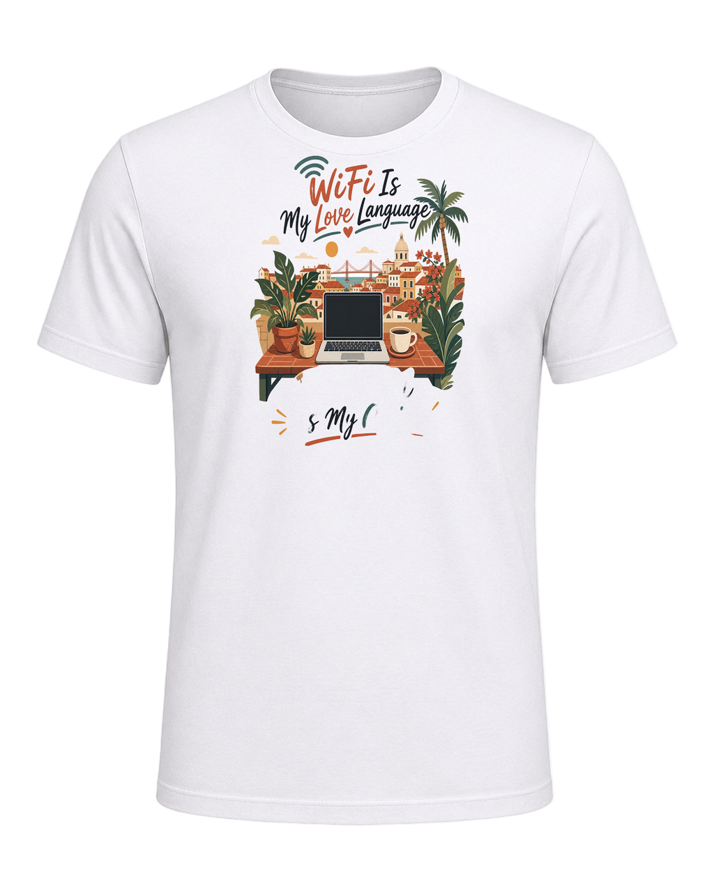 Digital Nomad — White
