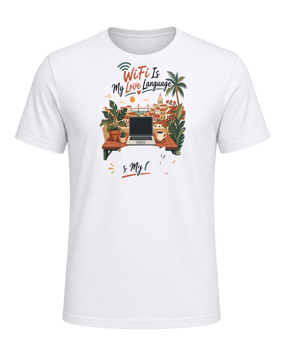 Digital Nomad — White