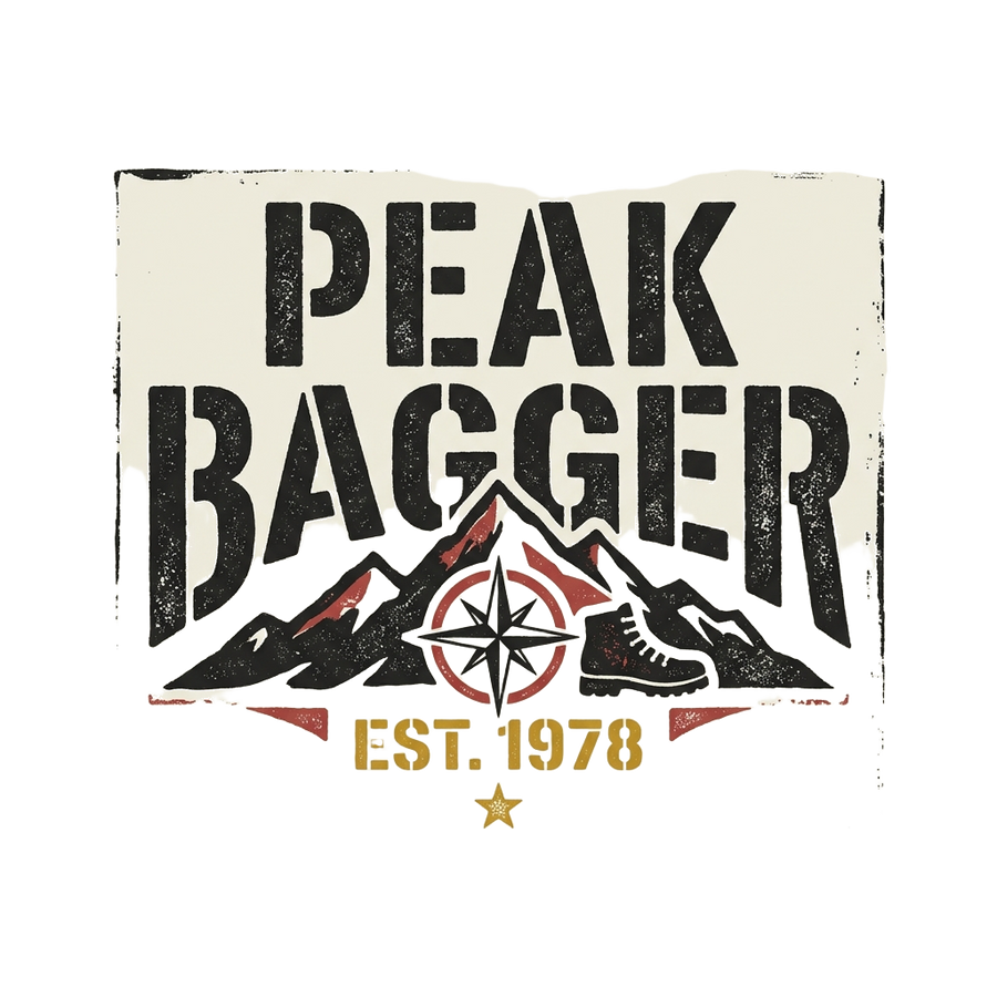 Peak Bagging T-Shirt — The List Is the Point