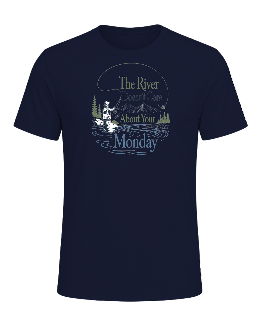 Fly Fishing — Navy