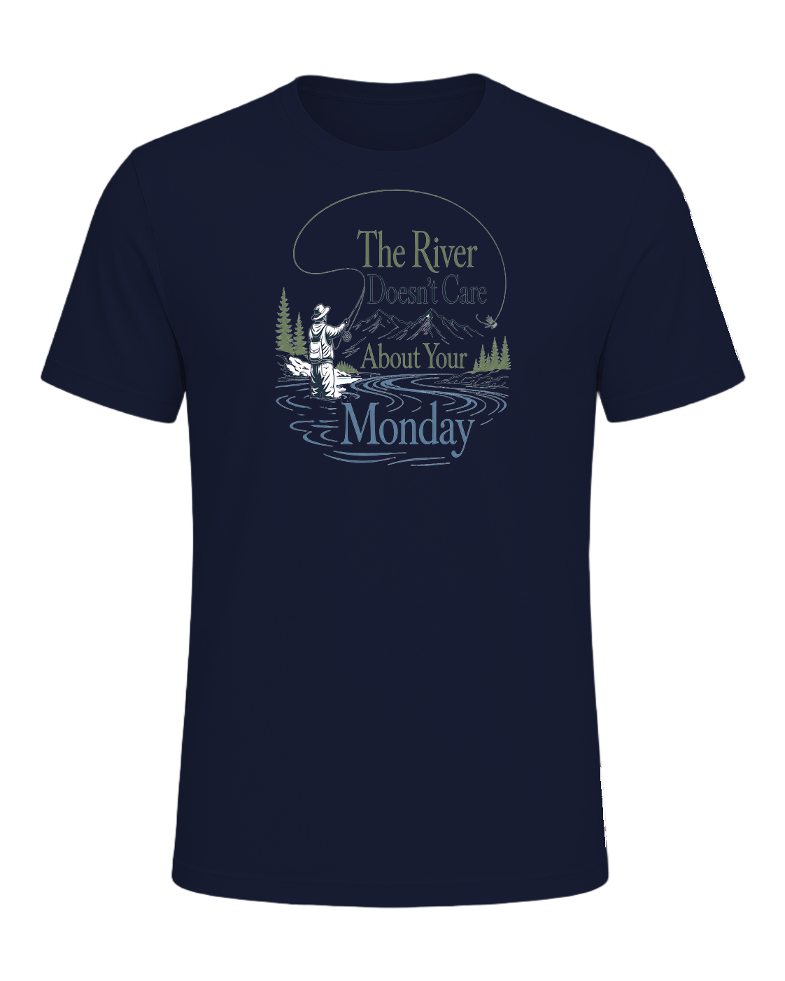Fly Fishing — Navy