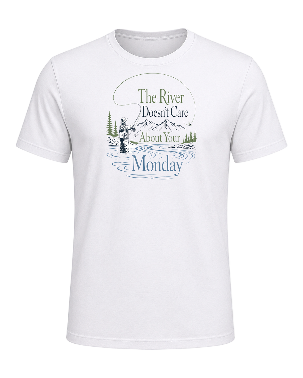 Fly Fishing — White
