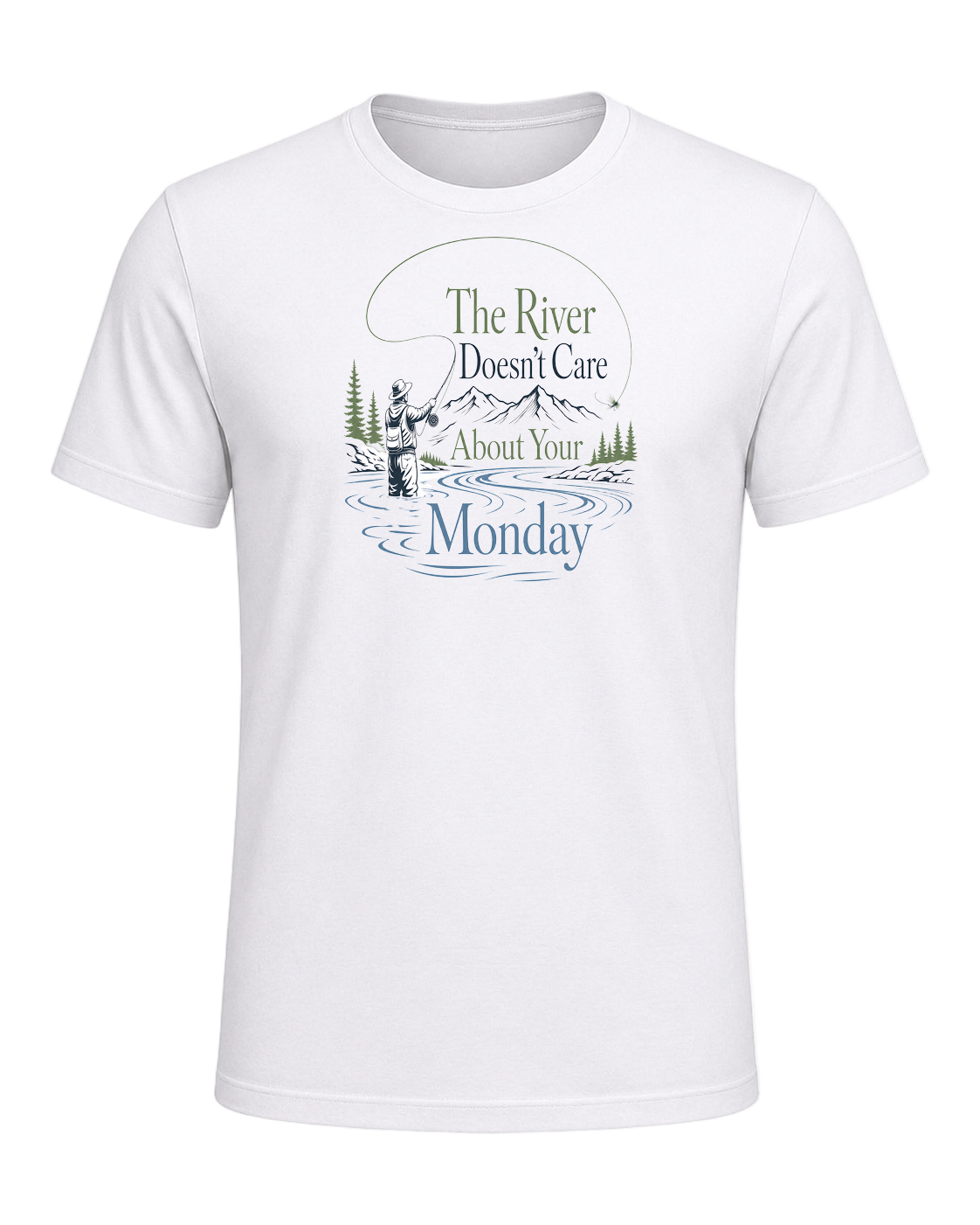 Fly Fishing — White
