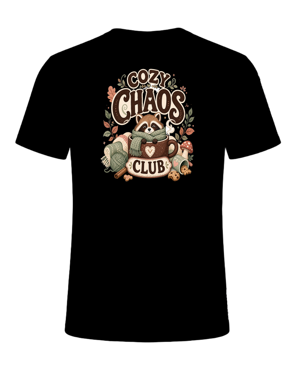 COZY CHAOS CLUB — Black