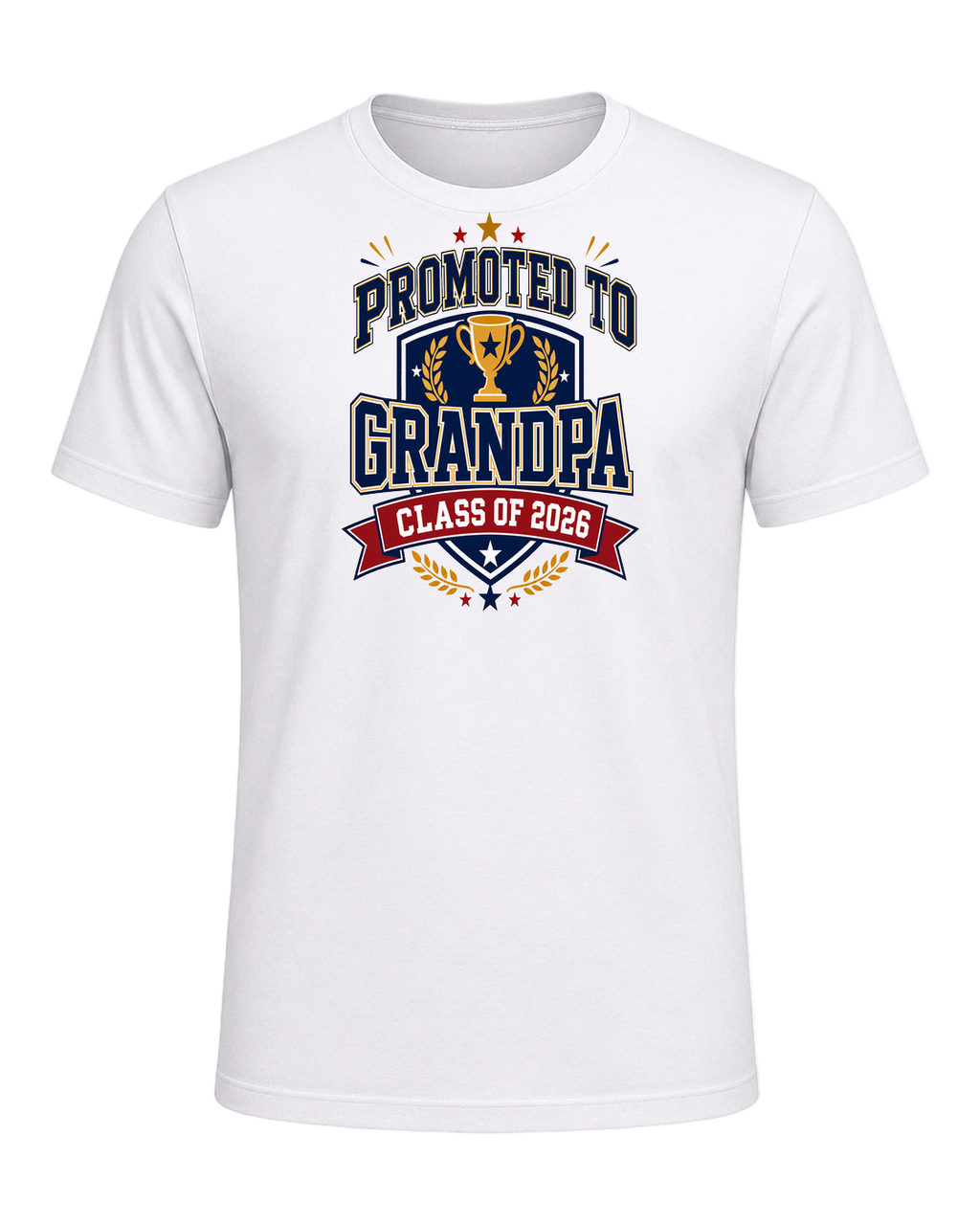 Promoted to Grandparent — White
