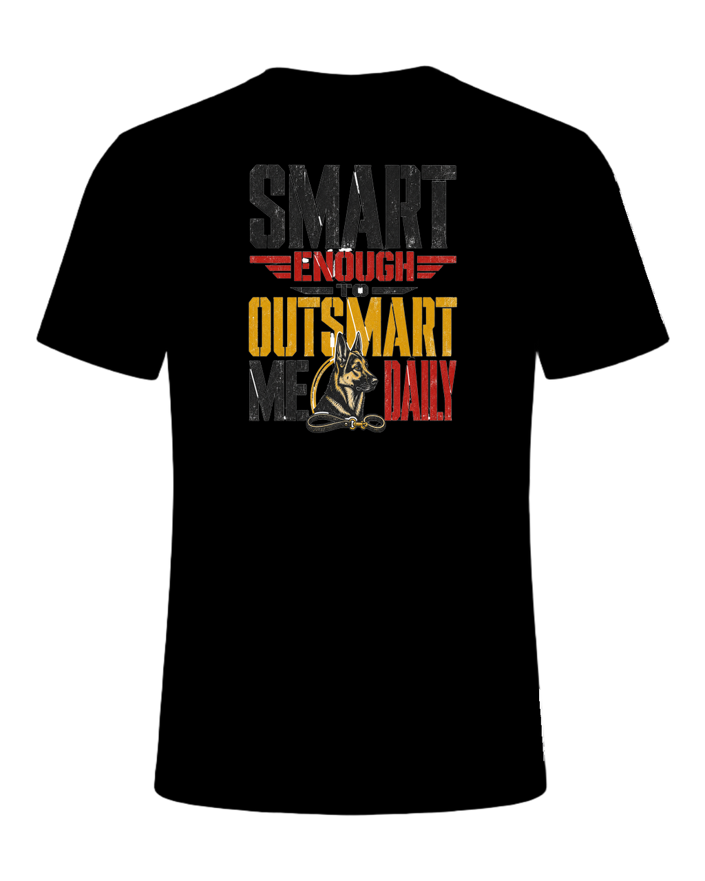 Smart Enough to Outsmart Me Daily — Black