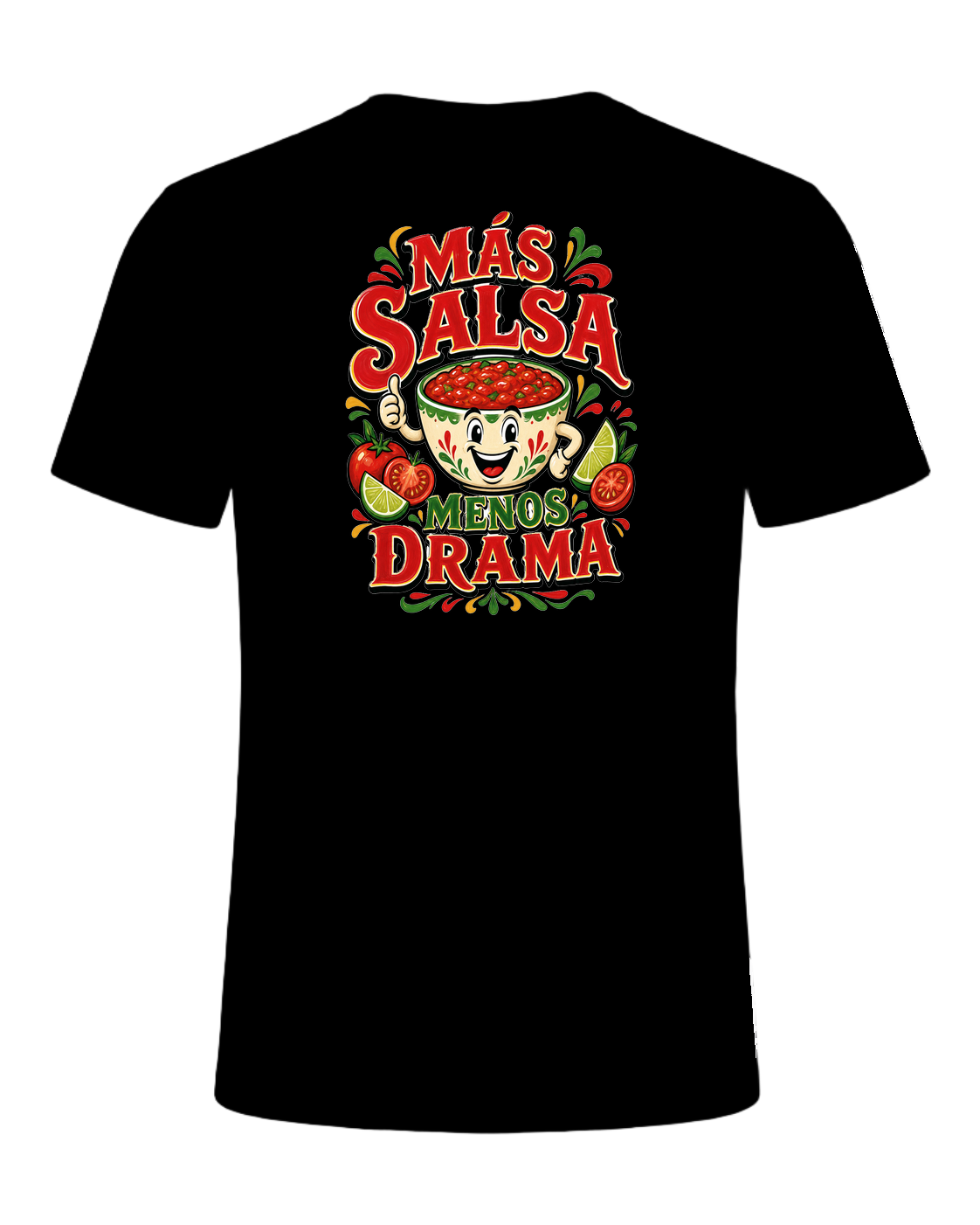 Más Salsa Menos Drama — Black