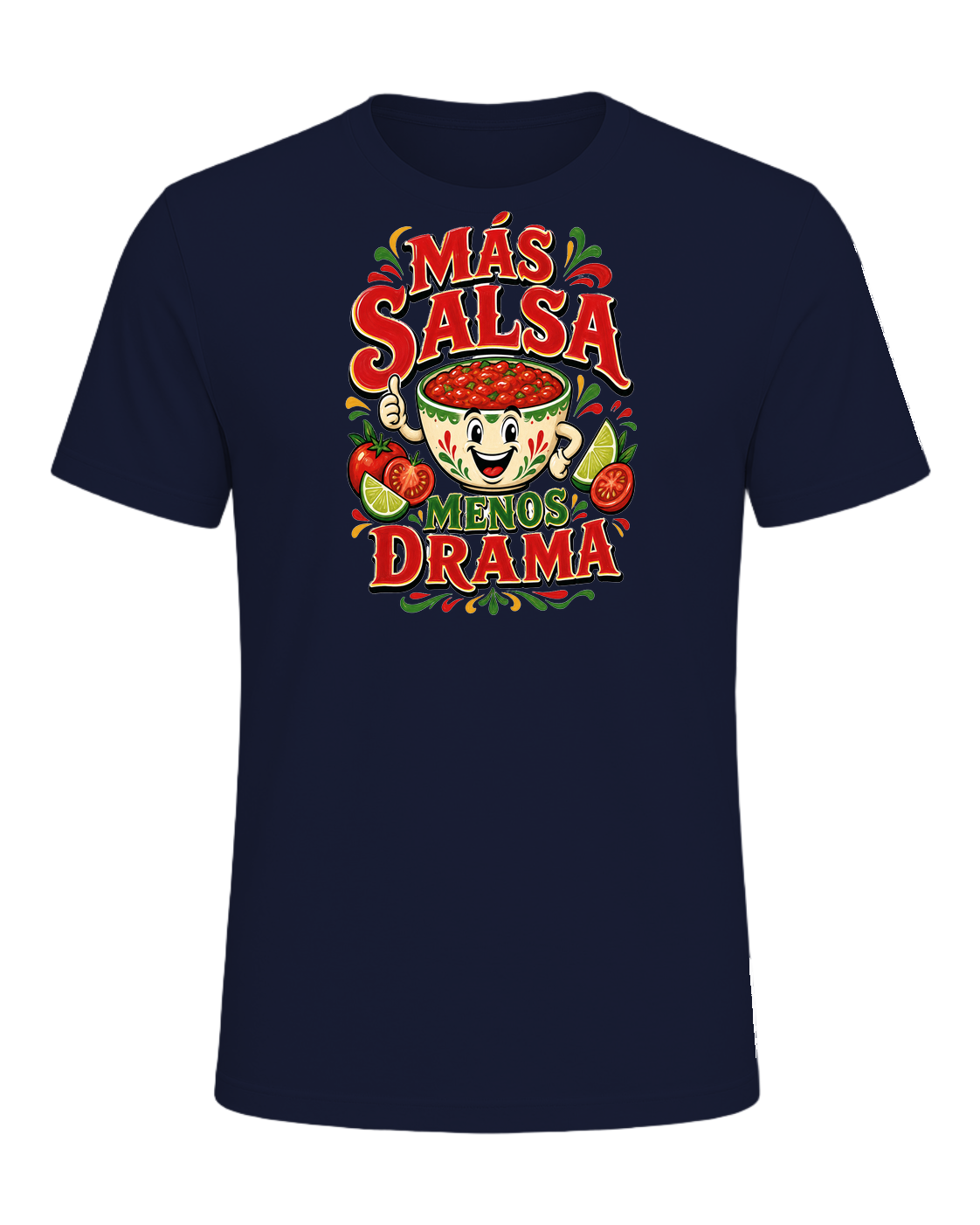 Más Salsa Menos Drama — Navy