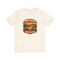 Camping Pizza Gift T-Shirt — Trailside Pizza Club — t-shirt design by Sol