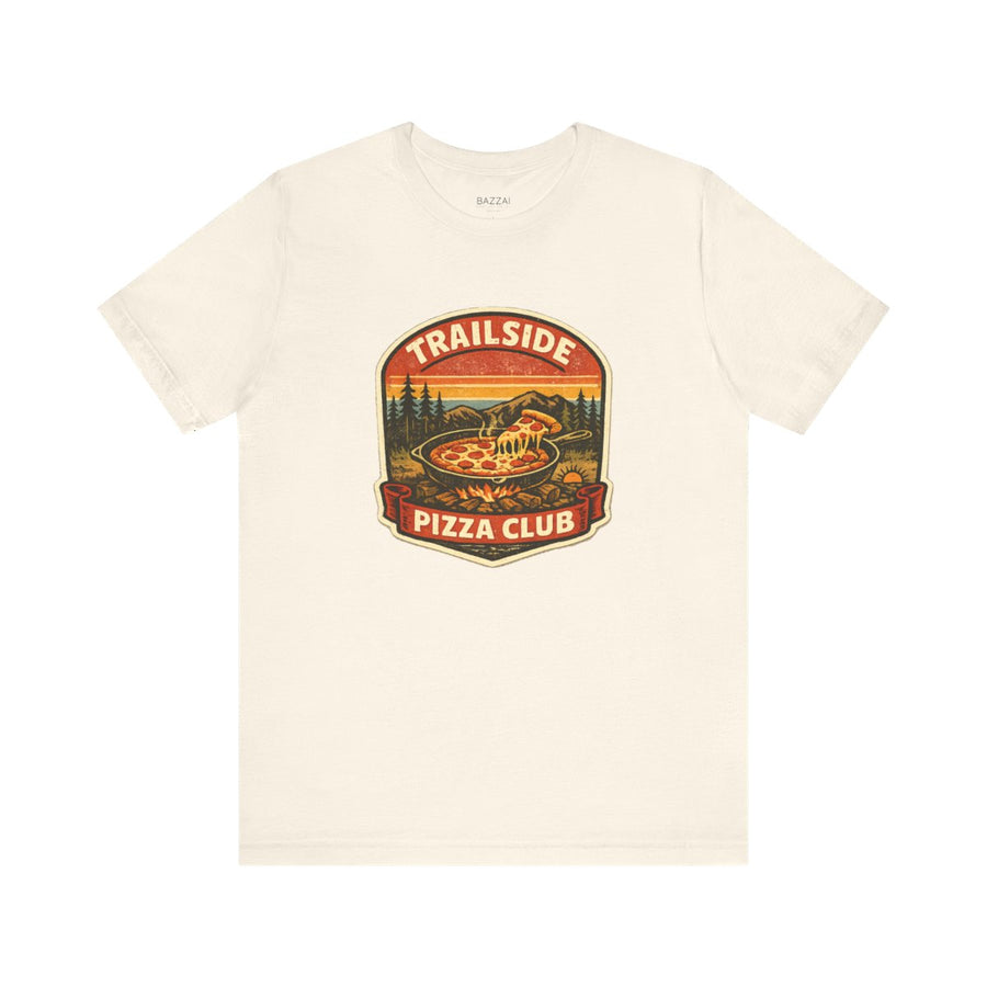 Camping Pizza Gift T-Shirt — Trailside Pizza Club
