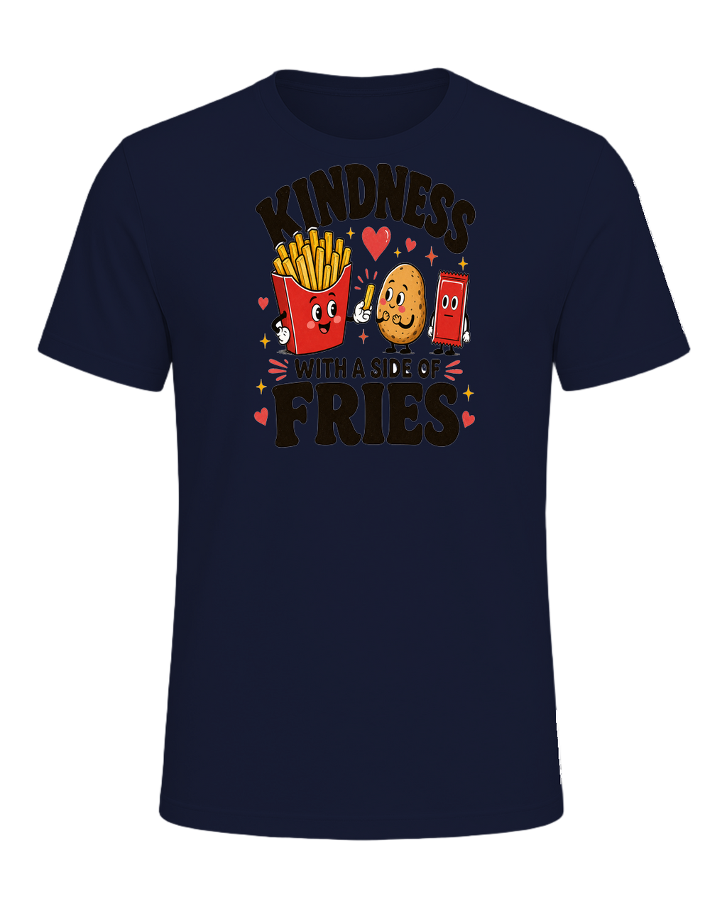 KINDNESS WITH A SIDE OF FRIES — Navy