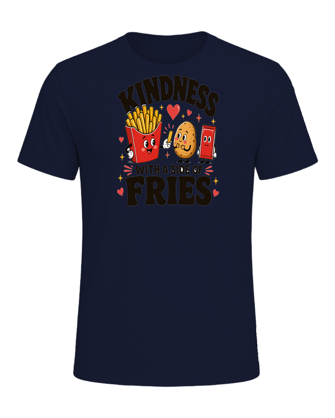 KINDNESS WITH A SIDE OF FRIES — Navy