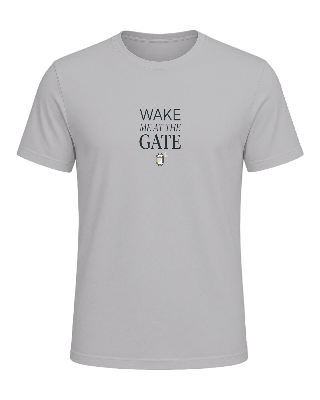 WAKE ME AT THE GATE — Athletic Heather