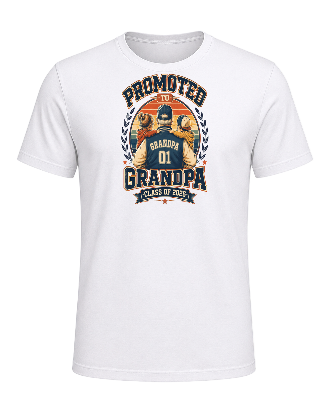 Promoted to Grandparent — White