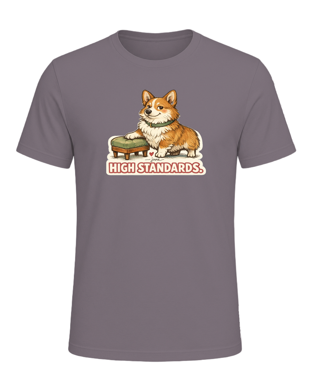 Low Rider. High Standards. Tee — Storm