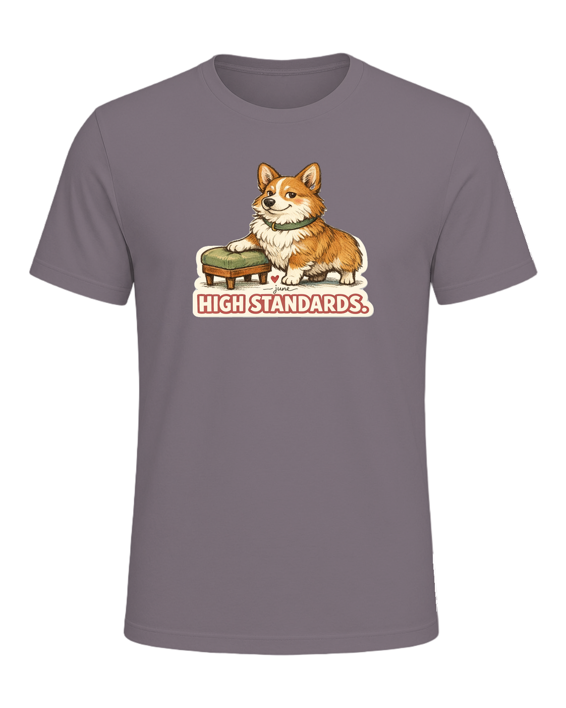 Low Rider. High Standards. Tee — Storm
