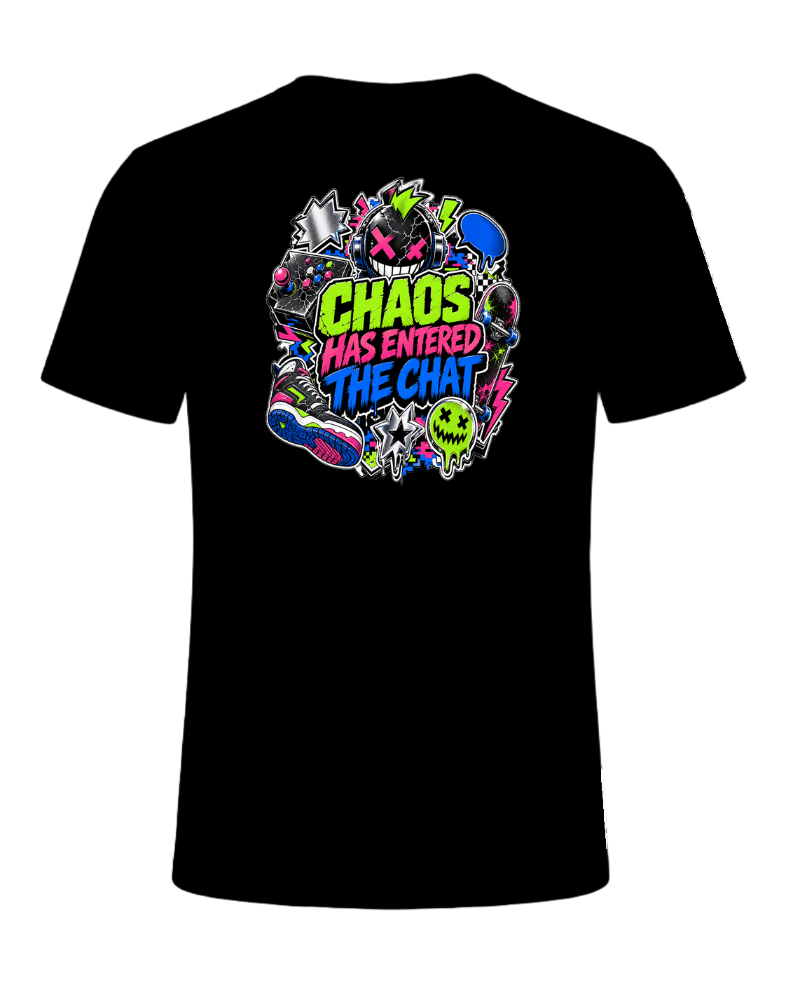 CHAOS HAS ENTERED THE CHAT — Black